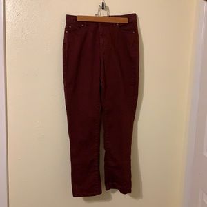 Maroon/Berry Colored Appleseed’s Jeans